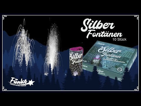 Silberfontänen 10er-Pack