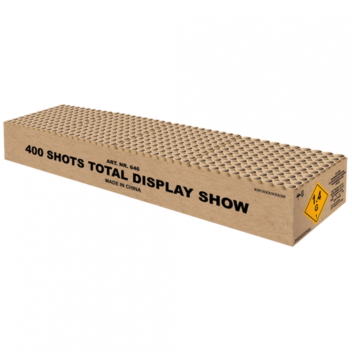 400 Shots Total Display Show