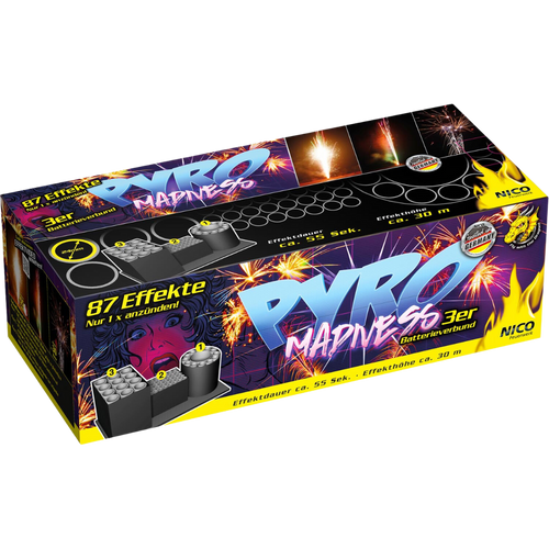 Pyro Madness, 87 Effekte