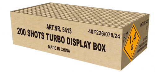 200 Shots Turbo Display Box