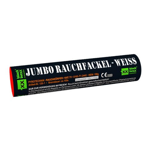 Jumbo Rauchfackel Weiß